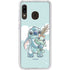 Disney Lilo and Stitch Stitch and Scrump Galaxy A20 Clear Case